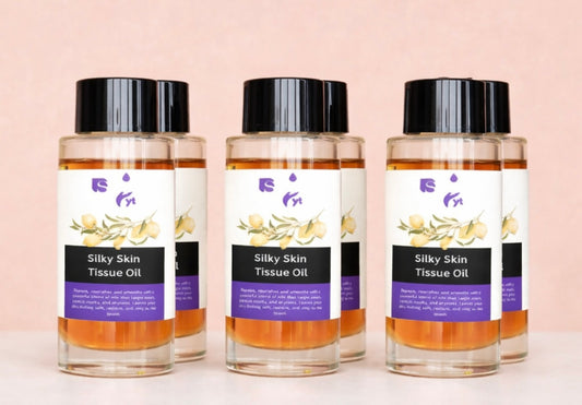6 pack silky skin tissue oil